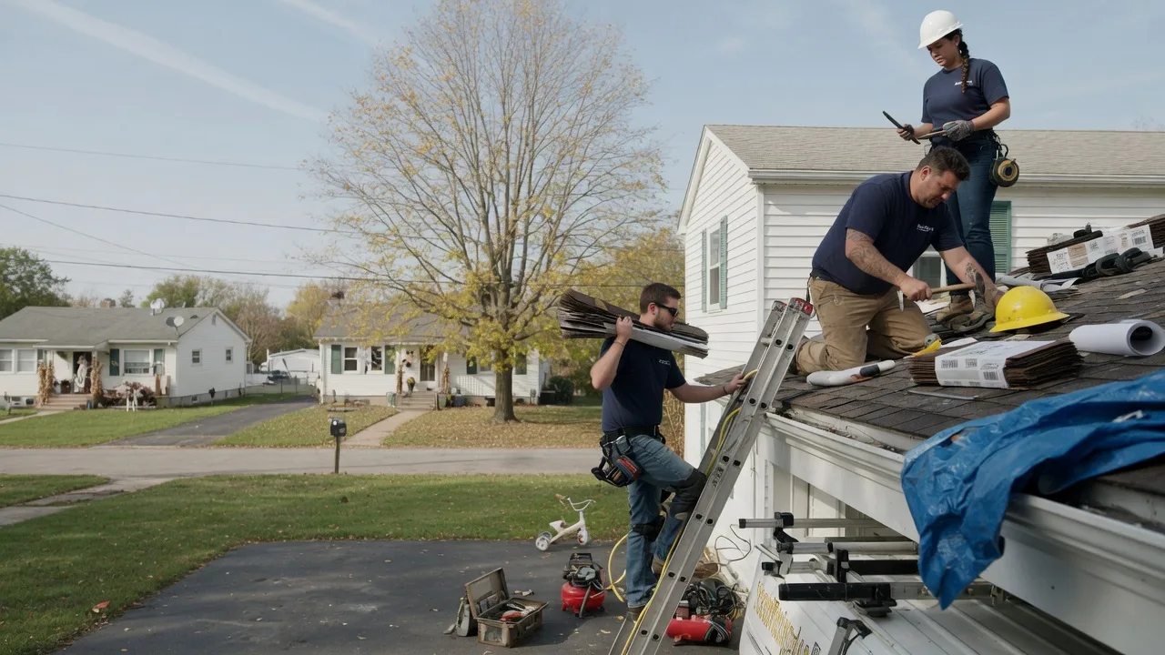 Local Roofing Contractors in Hanover Park, IL near me